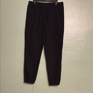 Hollister Black Tapered Jogger Sweatpants